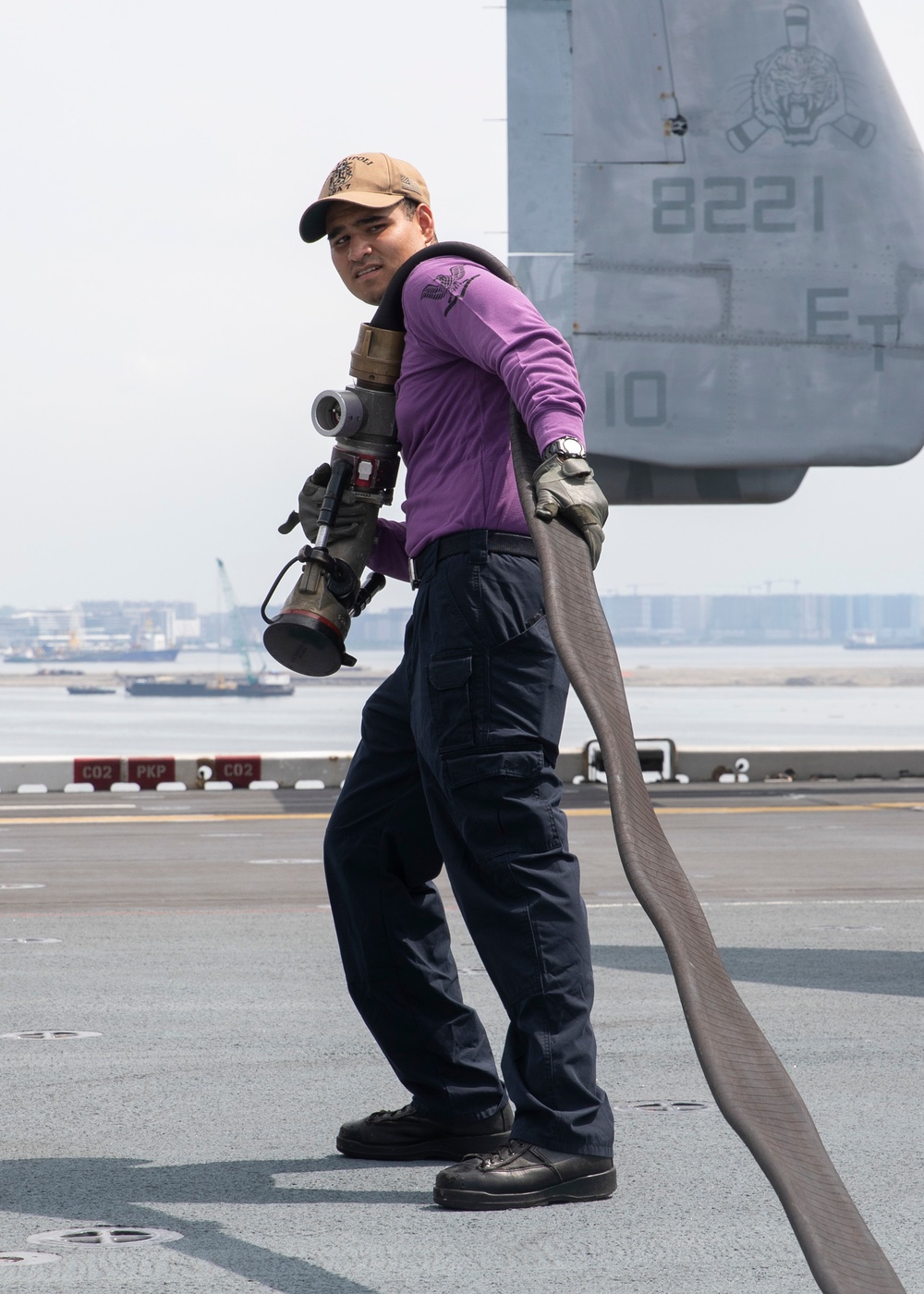 USS Tripoli Sea and Anchor