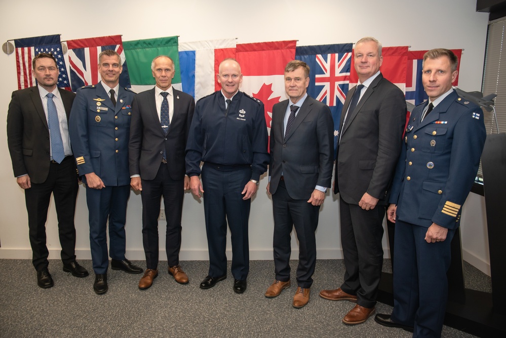 F-35 Joint Program Office PEO Meets With Finnish Delegation