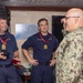 Royal Navy Leadership Visits USS George H.W. Bush (CVN 77)