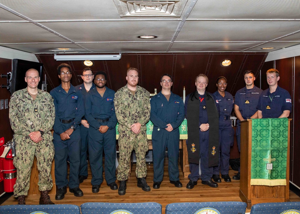 Daily operations aboard USS George H.W. Bush