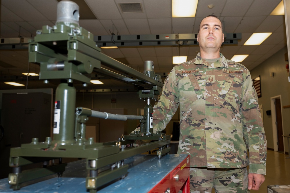 307th Bomb Wing  Airman's invention saves backs, fingers, money, and time
