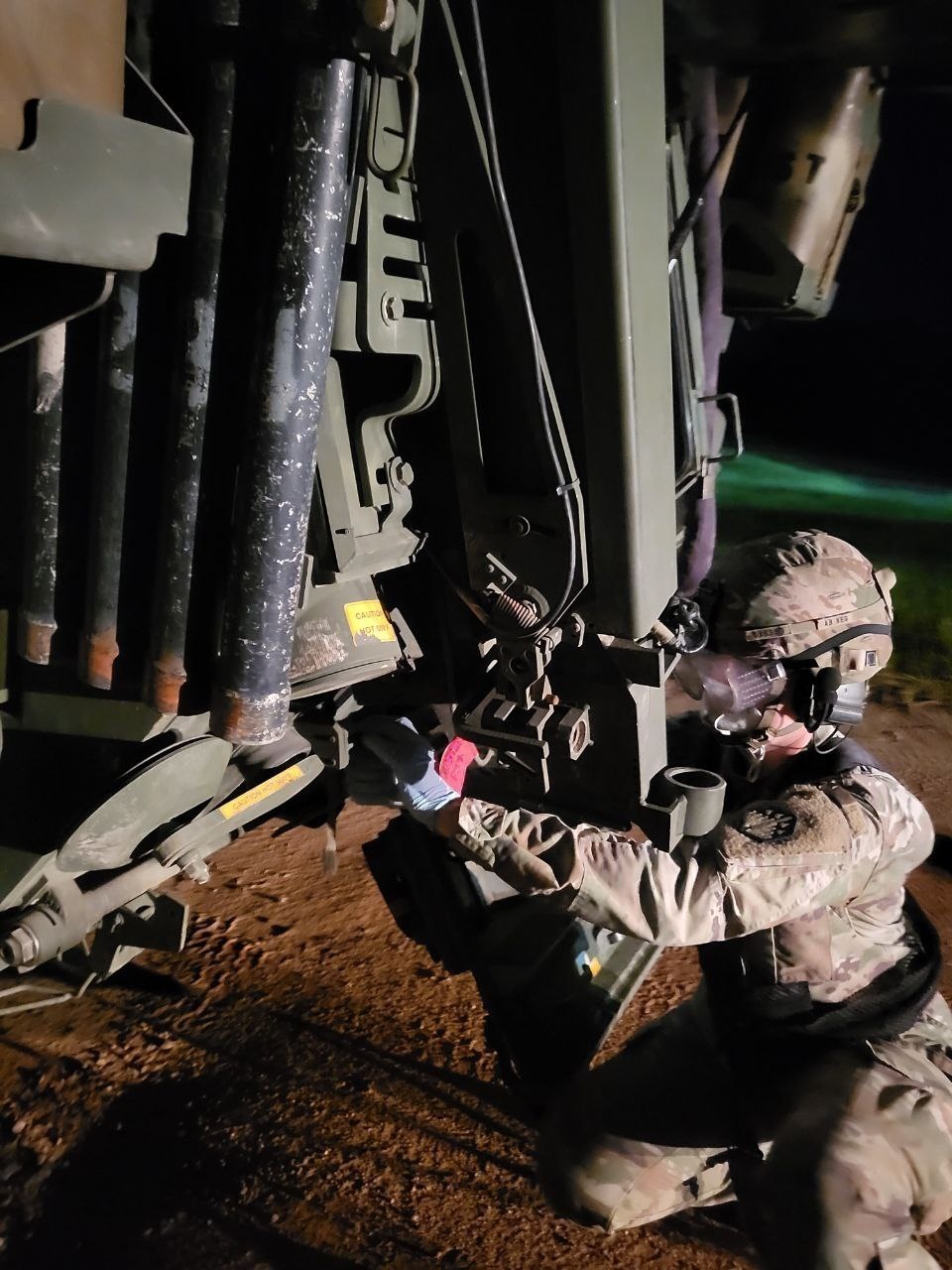 Soldiers train for wet gap crossing missions to prepare for large scale combat operations