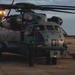 Into The Night: Marines launch CH-53E Super Stallions for night operations