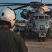 Into The Night: Marines launch CH-53E Super Stallions for night operations