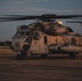 Into The Night: Marines launch CH-53E Super Stallions for night operations