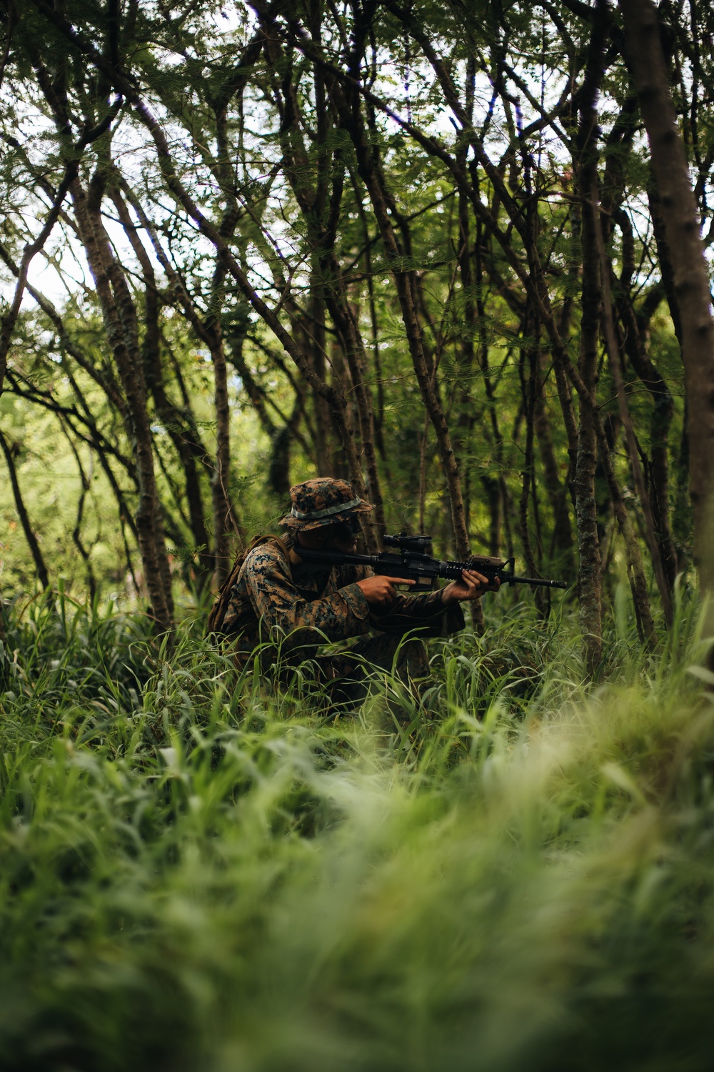 3d MLR HQ Marines Conduct EAB Sustainment Training