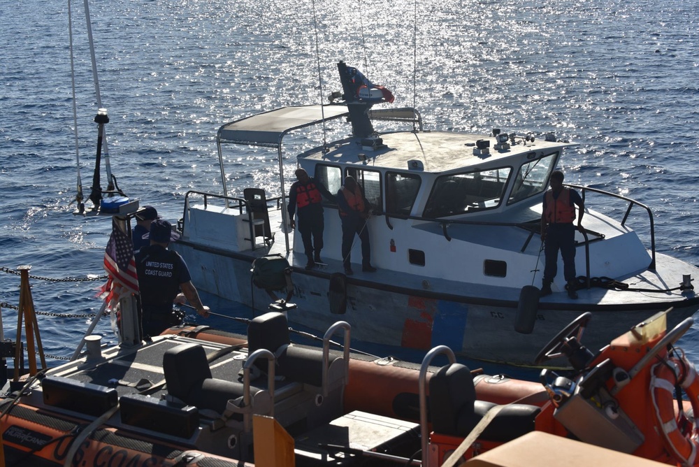 Coast Guard Cutter Northland Patrols Haitian Coast