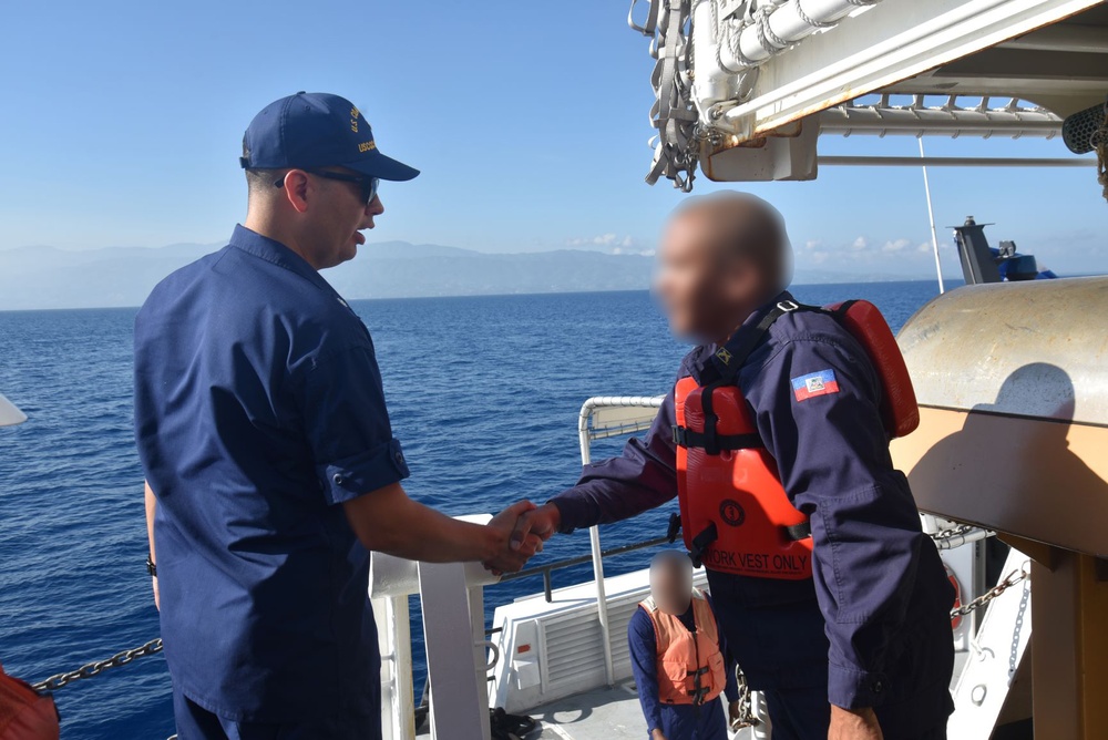 Coast Guard Cutter Northland Patrols Haitian Coast