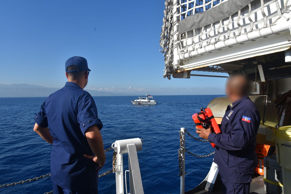 Coast Guard Cutter Northland Patrols Haitian Coast