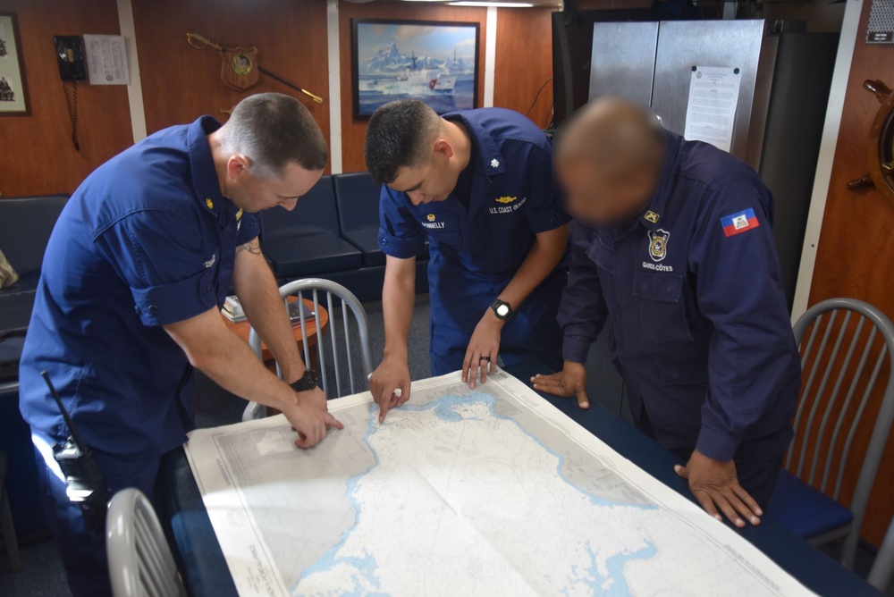 Coast Guard Cutter Northland Patrols Haitian Coast