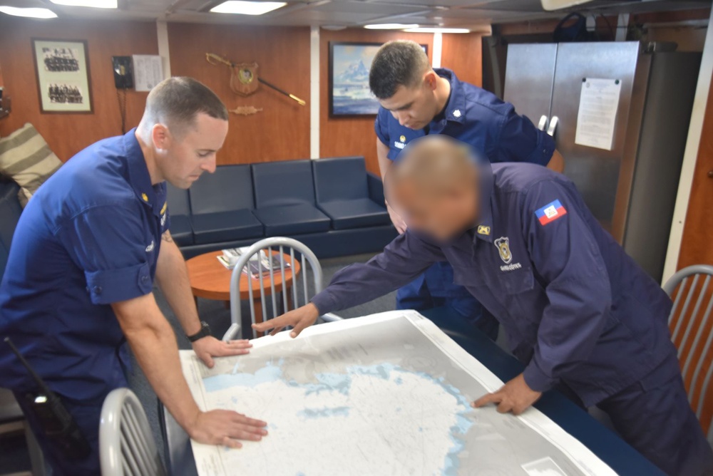 Coast Guard Cutter Northland Patrols Haitian Coast