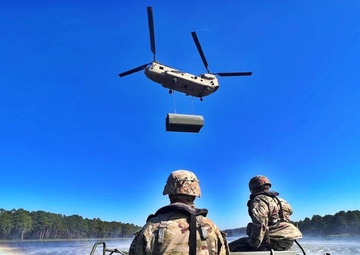 Soldiers train for wet gap crossing missions to prepare for large scale combat operations