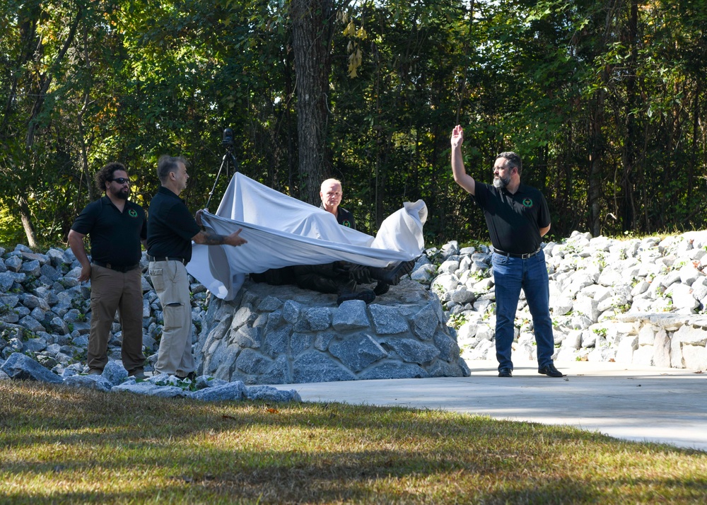 Corpsmen Memorial unveiled to public