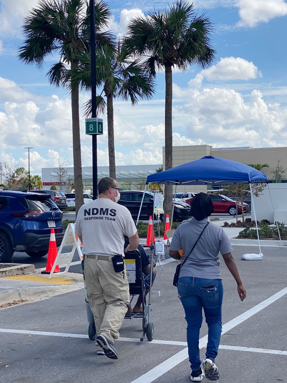 Disaster Medical Assistance Teams Assist Patients Outside of The Gulf Coast Medical Center