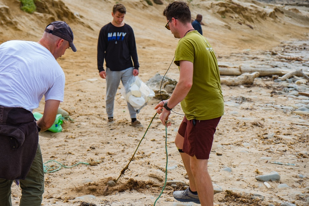 Here’s what the Navy found on a remote beach