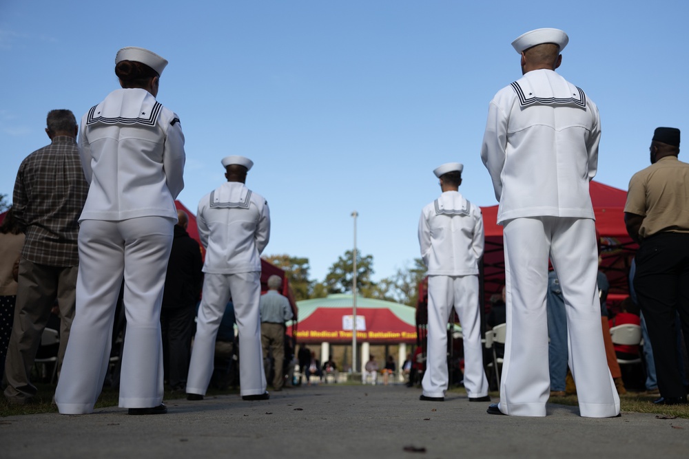 U.S. Navy Corpsmen Memorial Dedication Ceremony