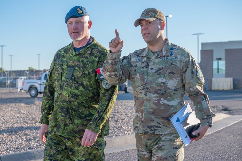 Brig. Gen. Paul Visits Buckley SFB