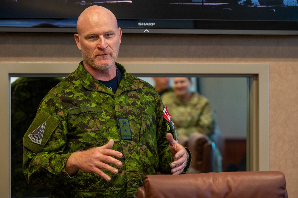 Brig. Gen. Paul Visits Buckley SFB