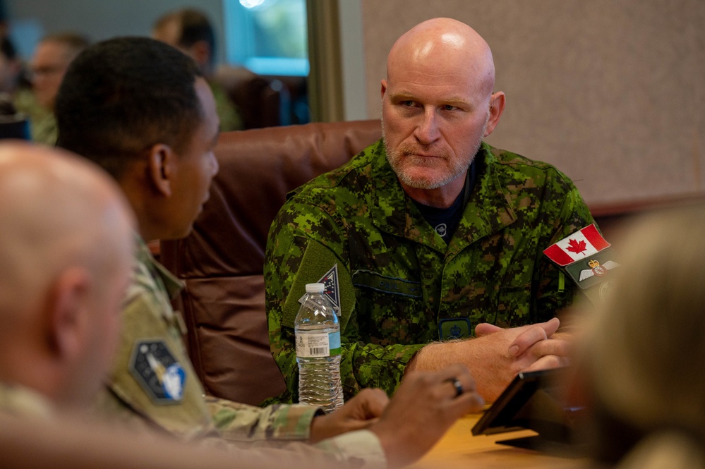 Brig. Gen. Paul Visits Buckley SFB