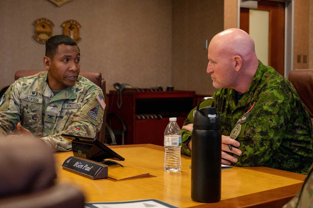 Brig. Gen. Paul Visits Buckley SFB