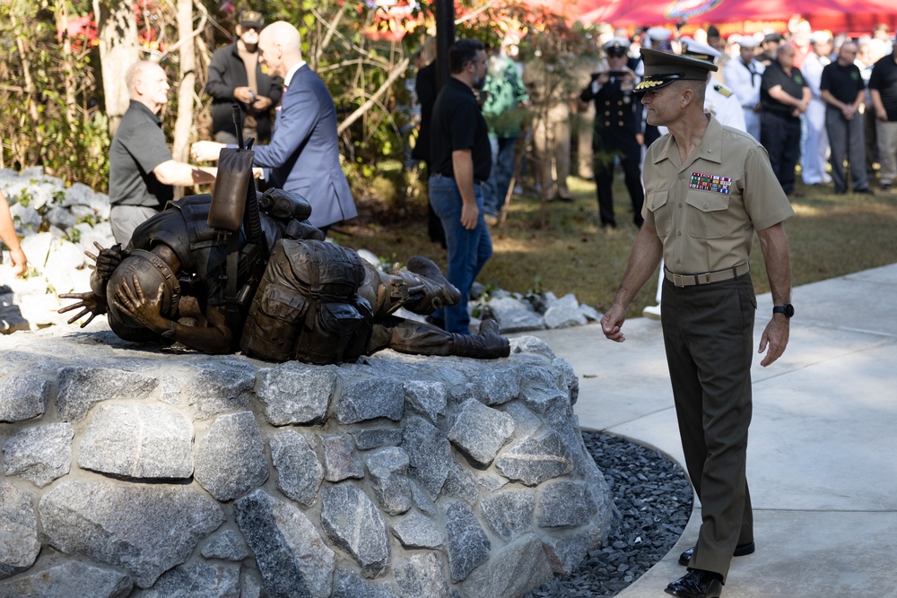 U.S. Navy Corpsmen Memorial Dedication Ceremony