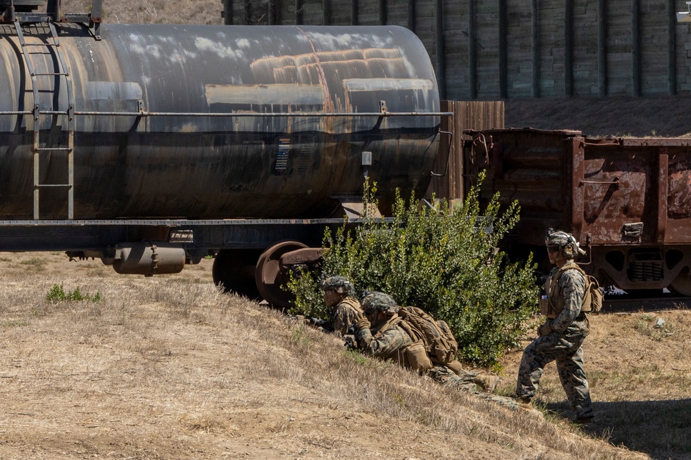 1st Bn., 4th Marines conduct field training