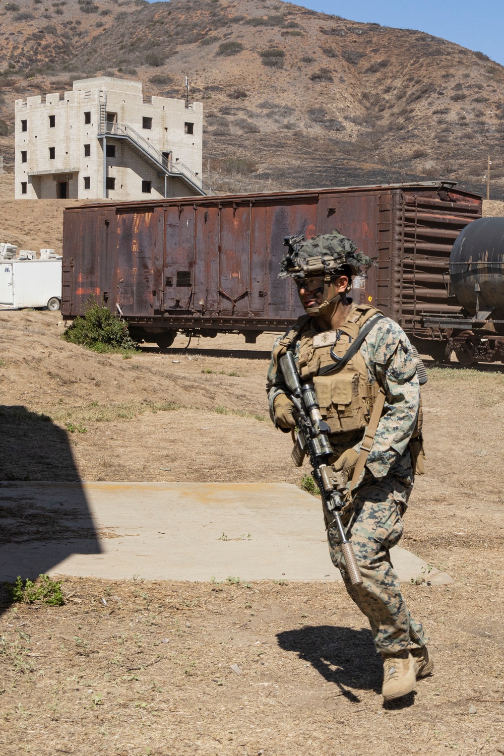 1st Bn., 4th Marines conduct field training