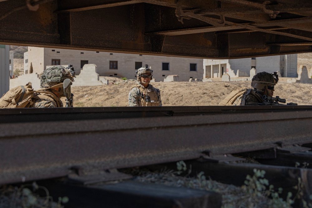 1st Bn., 4th Marines conduct field training