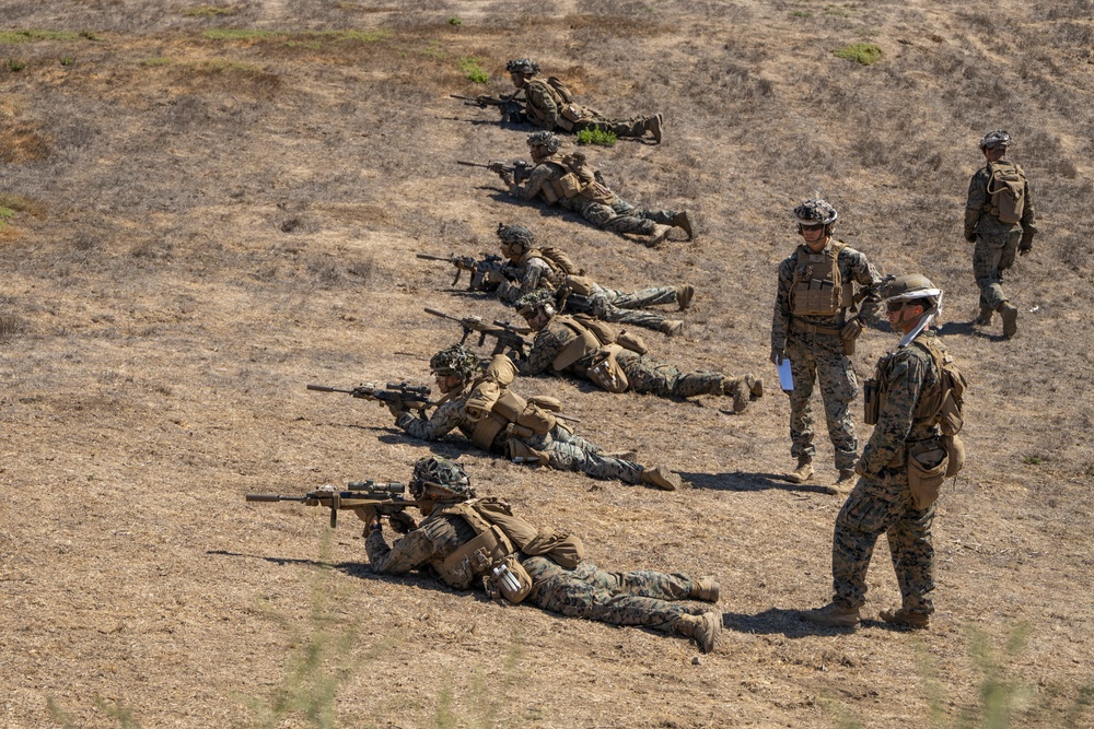 1st Bn., 4th Marines conduct field training