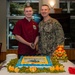 Navy Birthday Cake Cutting