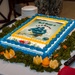 Navy Birthday Cake Cutting