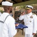 U.S. Navy Fire Controlman 1st Class Hubert P. Clement Interment Ceremony