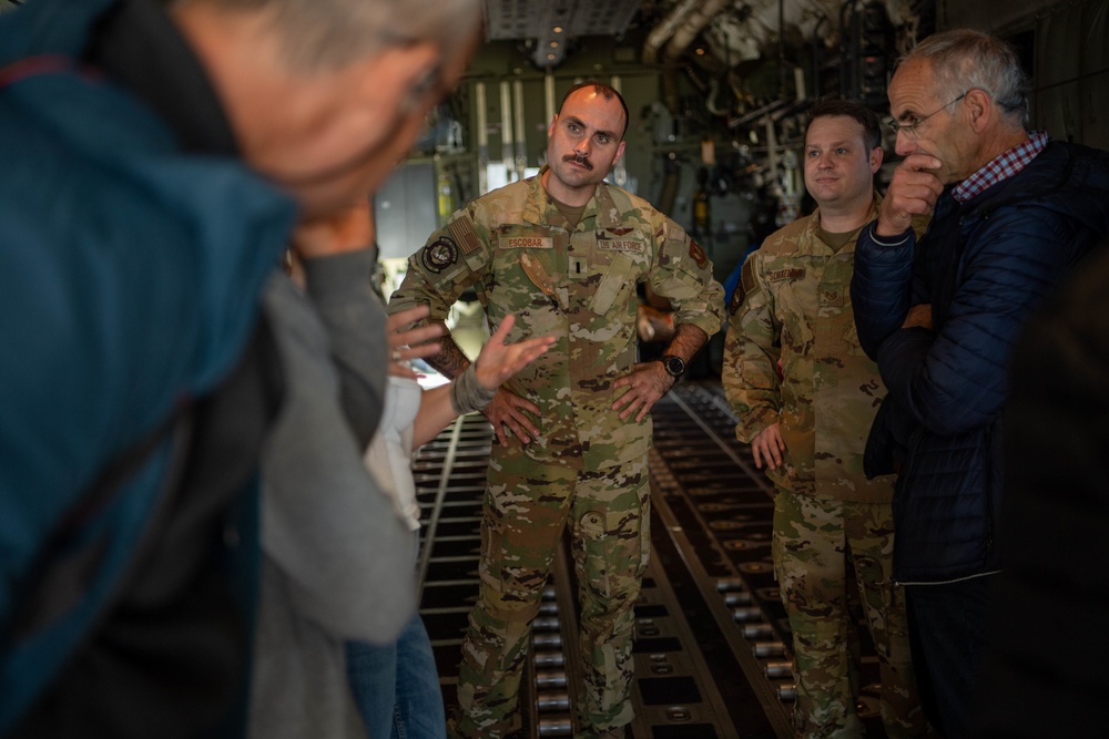 424th Air Base Squadron hosts local farming community