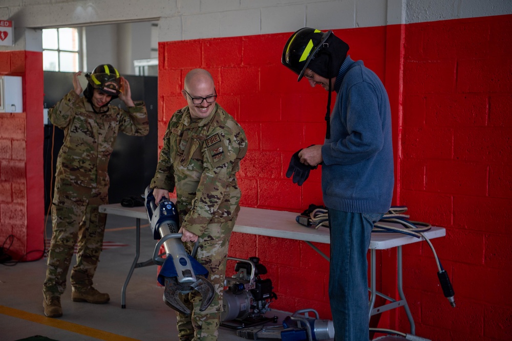 424th Air Base Squadron hosts local farming community