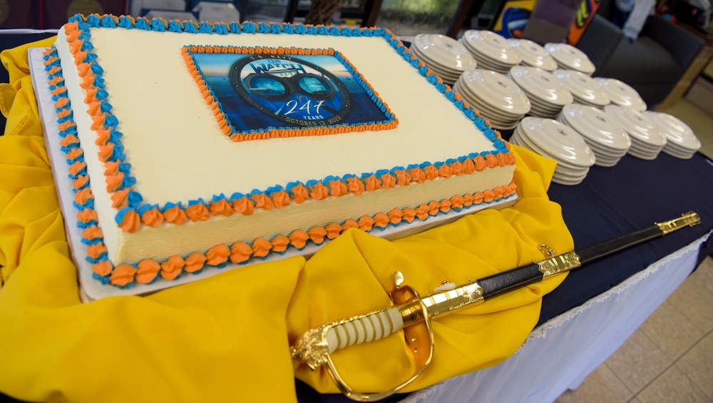 247th Navy Birthday Cake Cutting