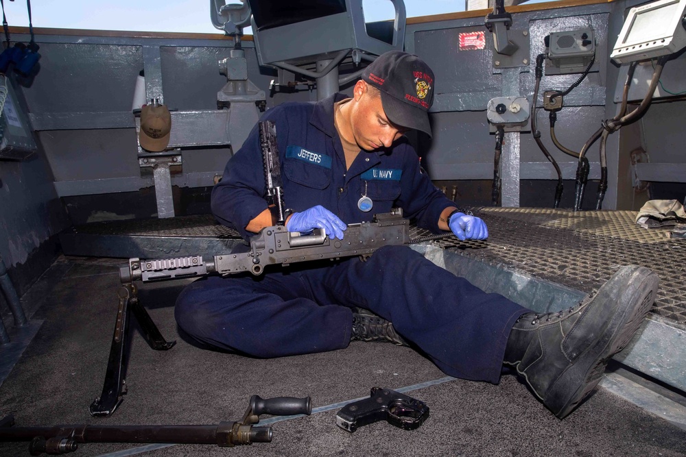 USS Nitze Daily Operations