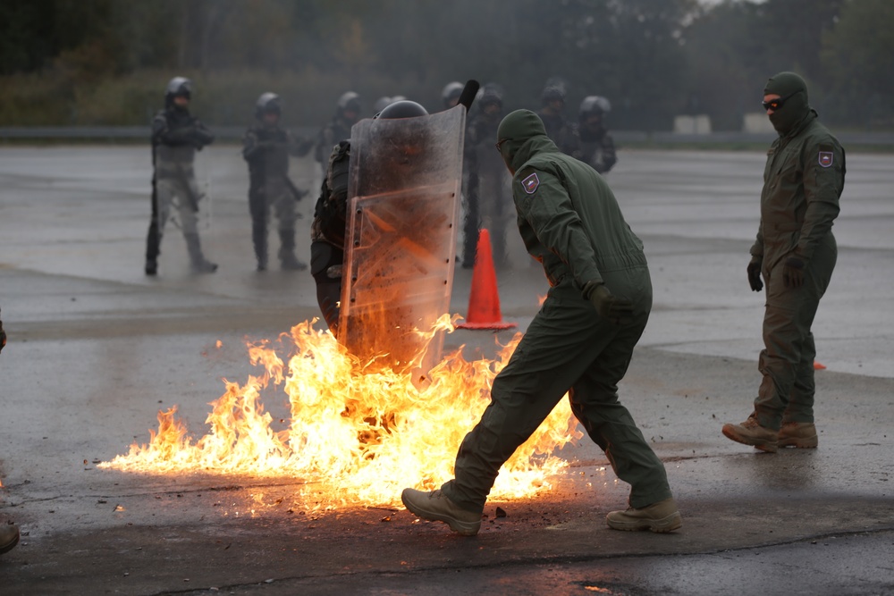 Kosovo Forces 31 Fire Phobia Training