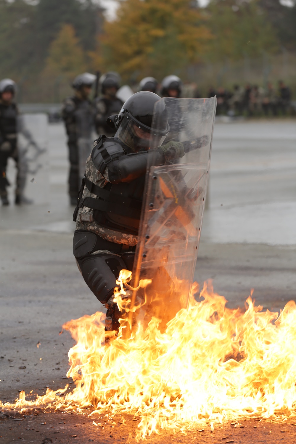 Kosovo Forces 31 Fire Phobia Training