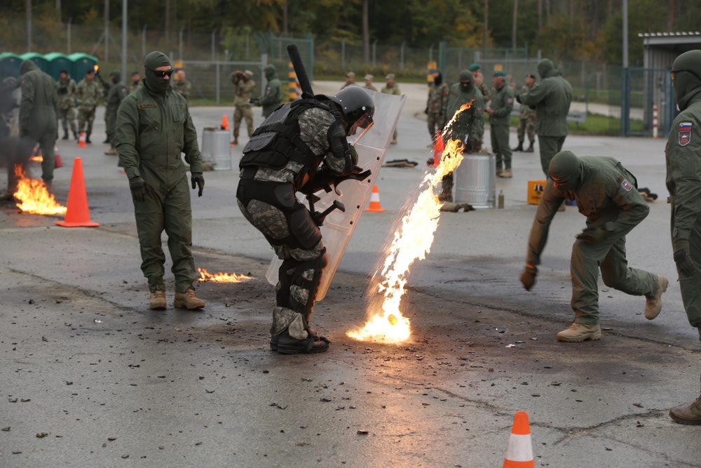 Kosovo Forces 31 Fire Phobia Training