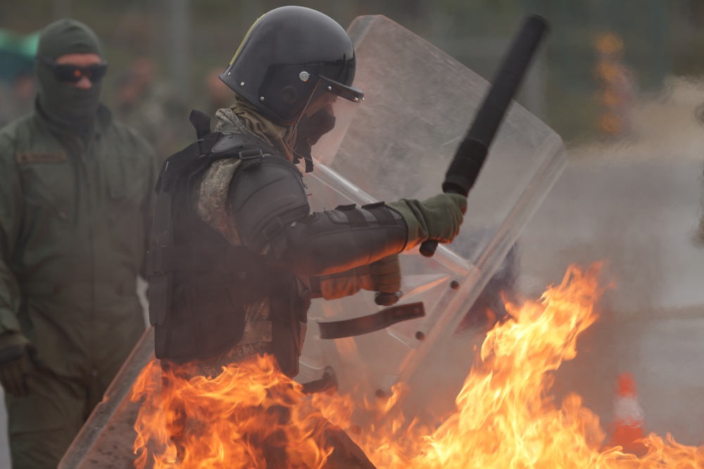 Kosovo Forces 31 Fire Phobia Training