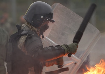 Kosovo Forces 31 Fire Phobia Training