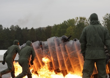 Kosovo Forces 31 Fire Phobia Training