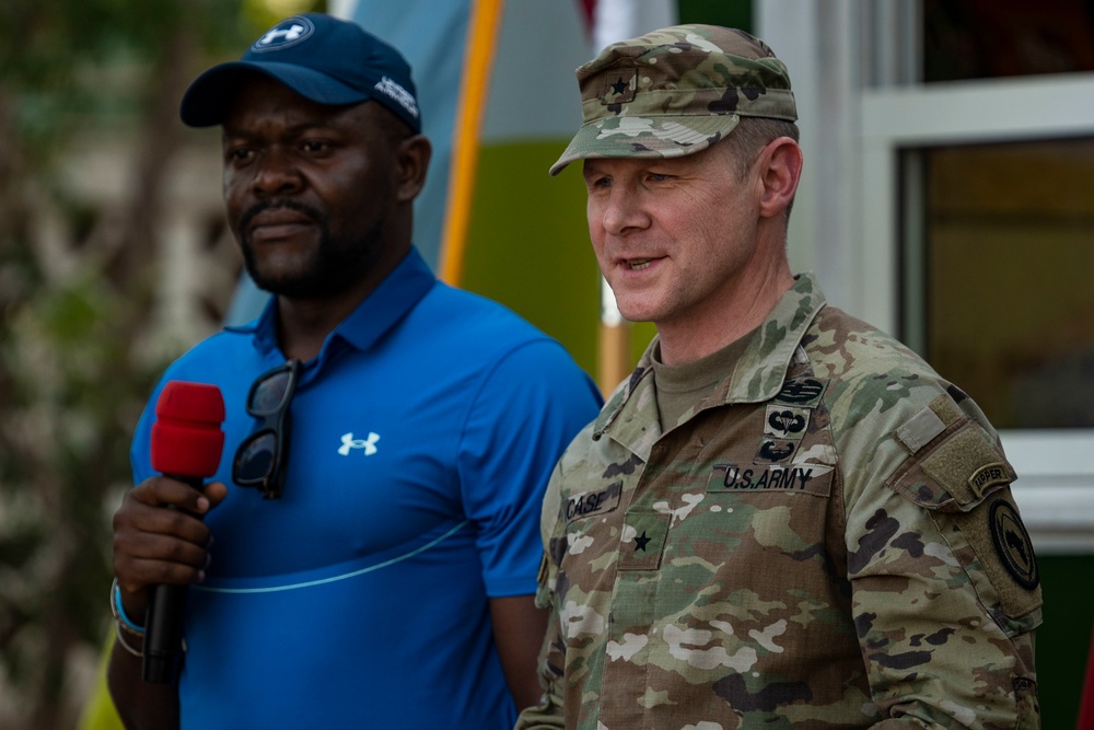CJTF-HOA, partners build school library in Djibouti