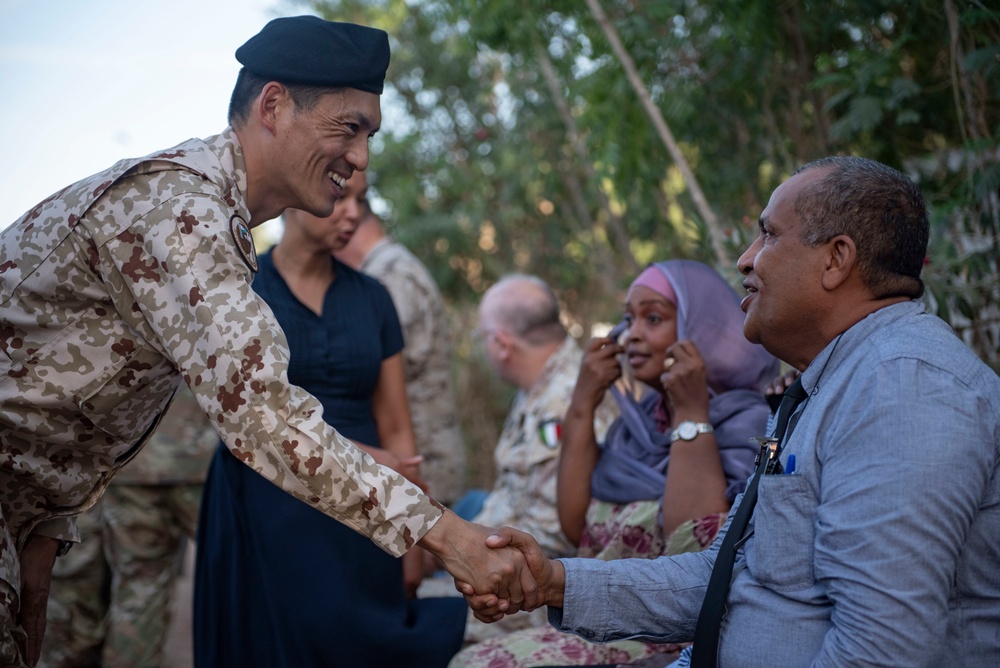 CJTF-HOA, partners build school library in Djibouti