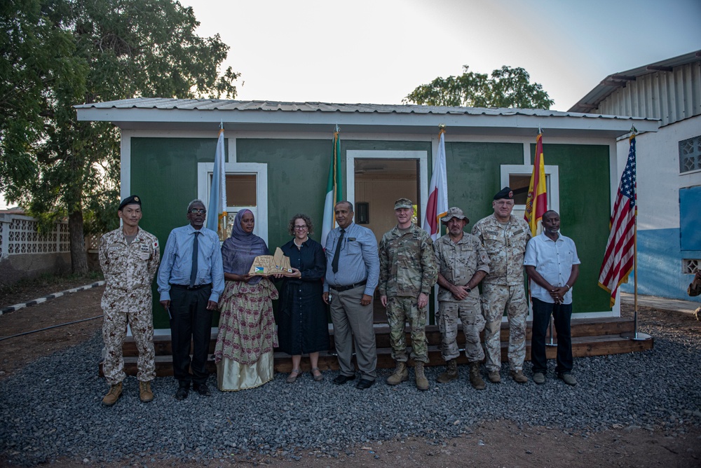 CJTF-HOA, partners build school library in Djibouti