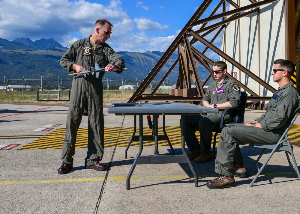 510th FS F-16s and Marine Corps F-18s integrate to strengthen capabilities