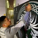 The Art in War - U.S. Army Sgt. Anthony Castillo Paints 10th Mural at ADAB