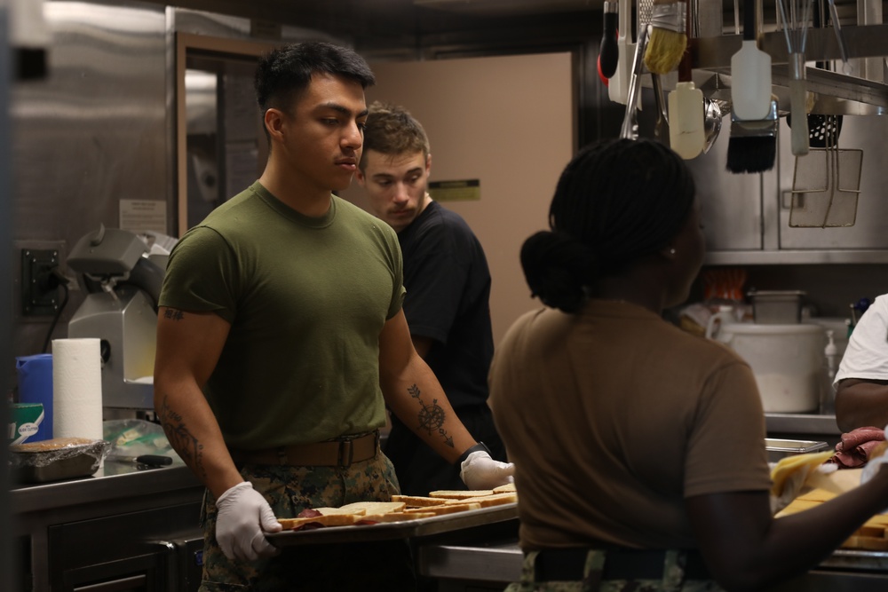 Resolute Dragon 22 | Combat Logistics Regiment 37 Marines aboard USNS Dahl