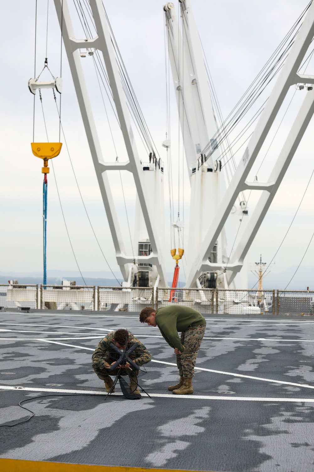 Resolute Dragon 22 | Combat Logistics Regiment 37 Marines aboard USNS Dahl