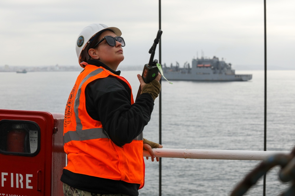 Resolute Dragon 22 | Marines and Sailors on USNS Dahl Execute Maritime Prepositioning Force Offload Efforts